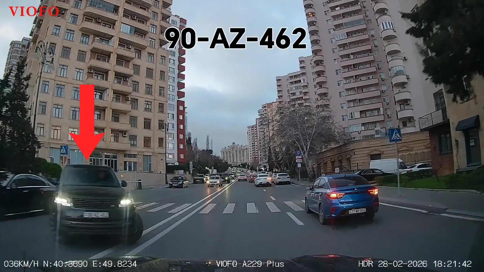 Maşınına və nömrəsinə güvənən sürücü qaydaları pozdu