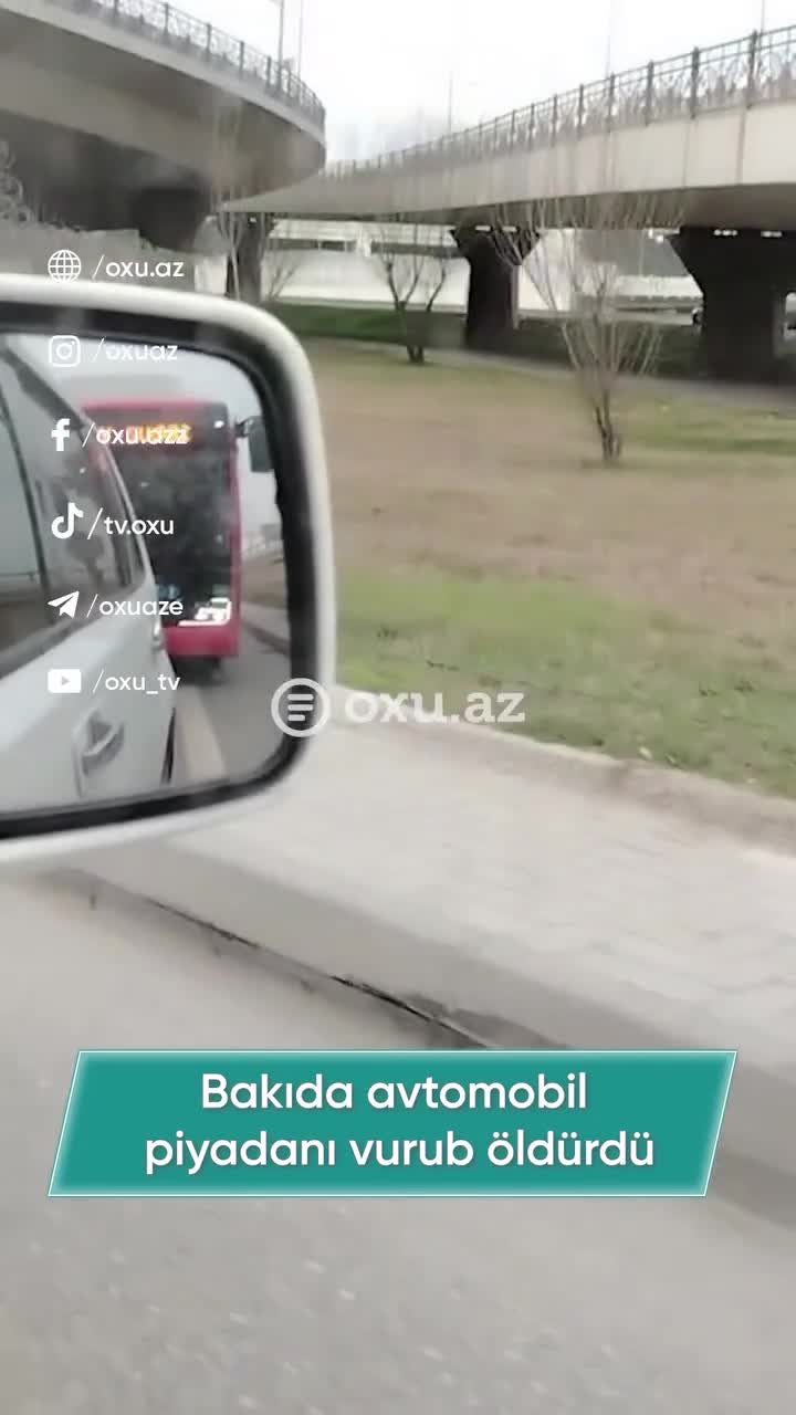 Səhər saatlarında Bakıda ölümlə nəticələnən qəza olub 