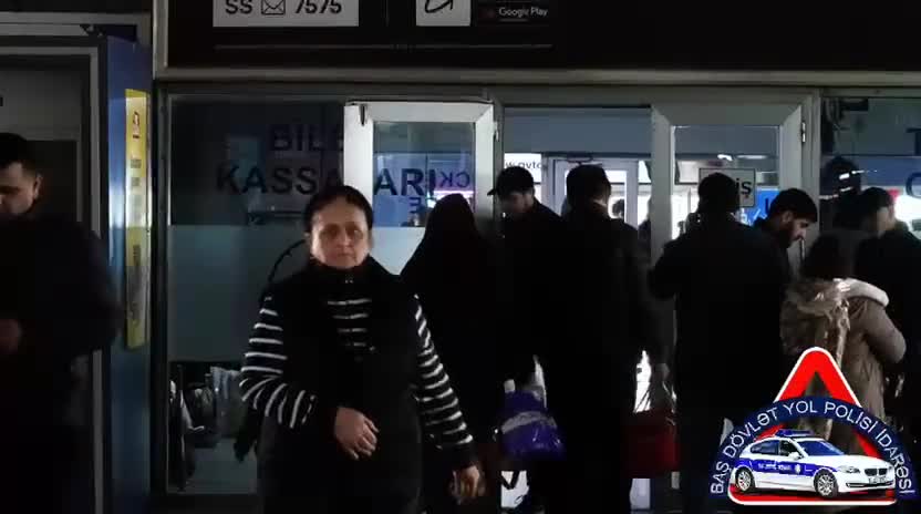 DYP Bakı avtovağzalında maarifləndirici görüş keçirdi