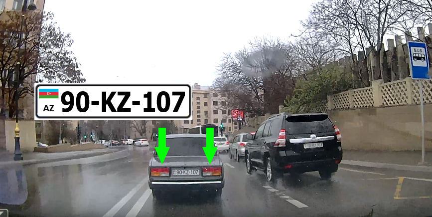 “Stop”u yanmayan sürücü təhlükə yaratdı