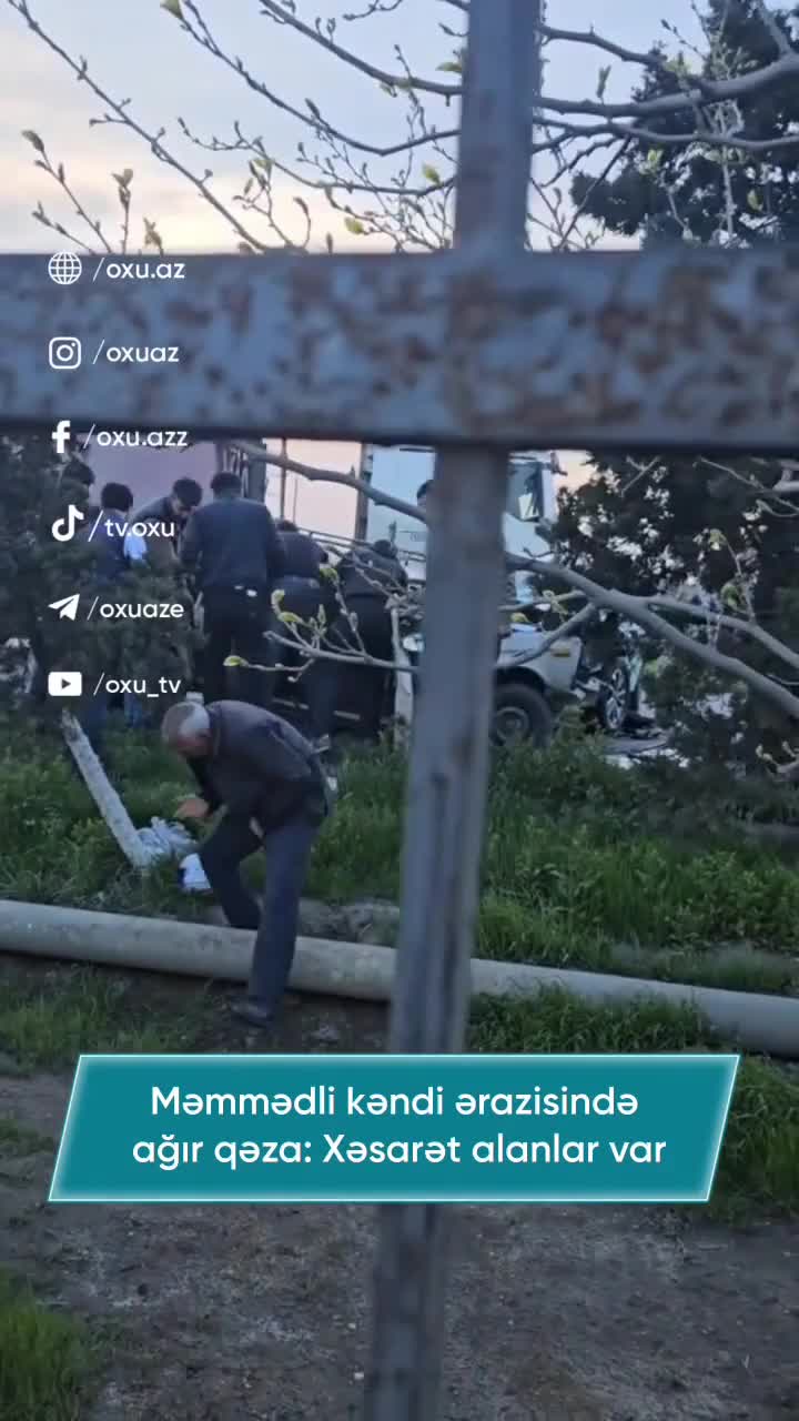 Məmmədli kəndi ərazisində ağır qəza