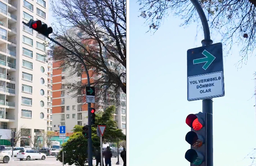 Bu küçədə sərbəst hərəkət təmin edildi 