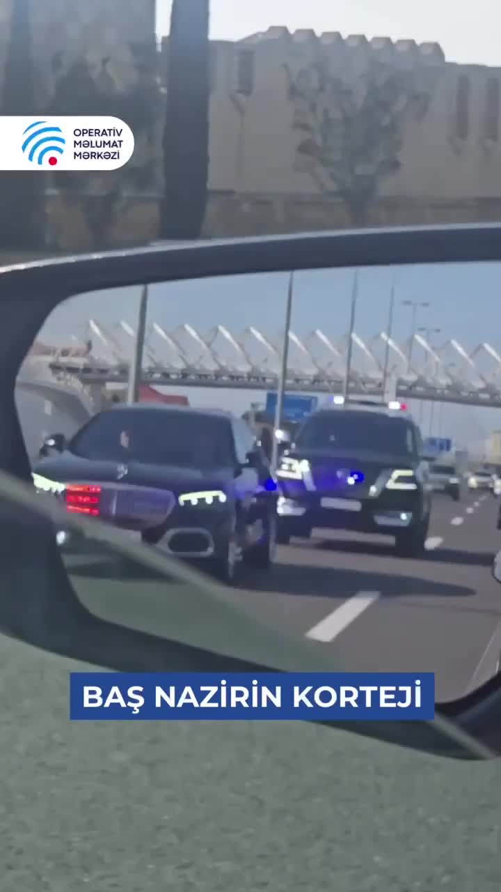 Adı biznes və tikinti imperiyası ilə hallanan Baş nazirin korteji