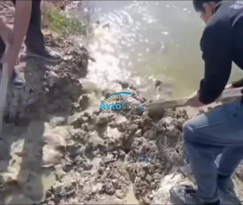 Masazırda məktəblilər gölləri birləşdirib sosial şəbəkədə yaydı