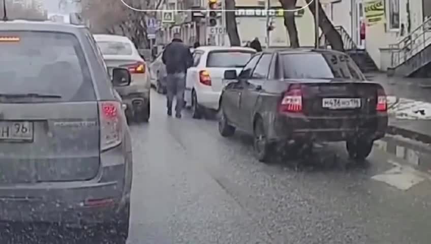 Sürücülər arasında dava