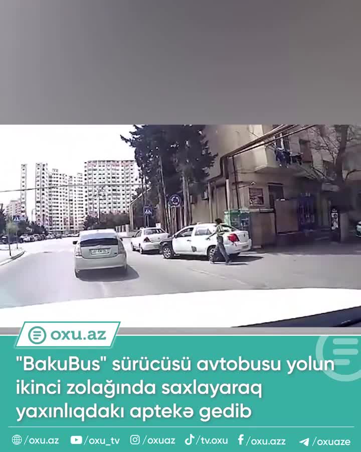 "BakuBus" sürücüsünün davranışı müzakirə yaratdı