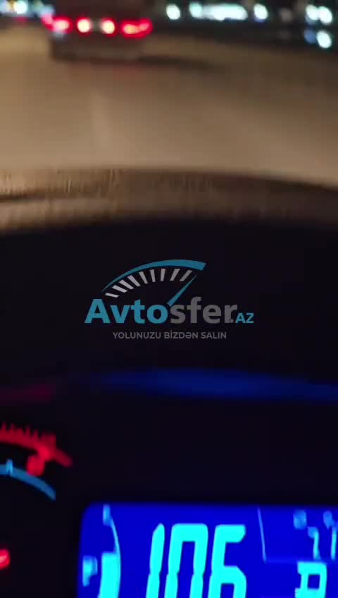 şou göstərən sürücü yol polisi tərəfindən cəzalandırıldı