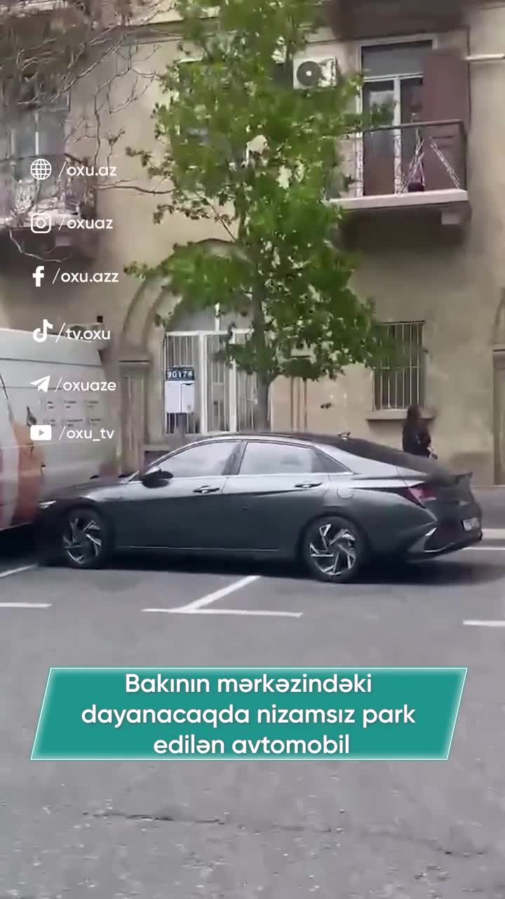 Bakının mərkəzində QAYDA POZUNTUSU