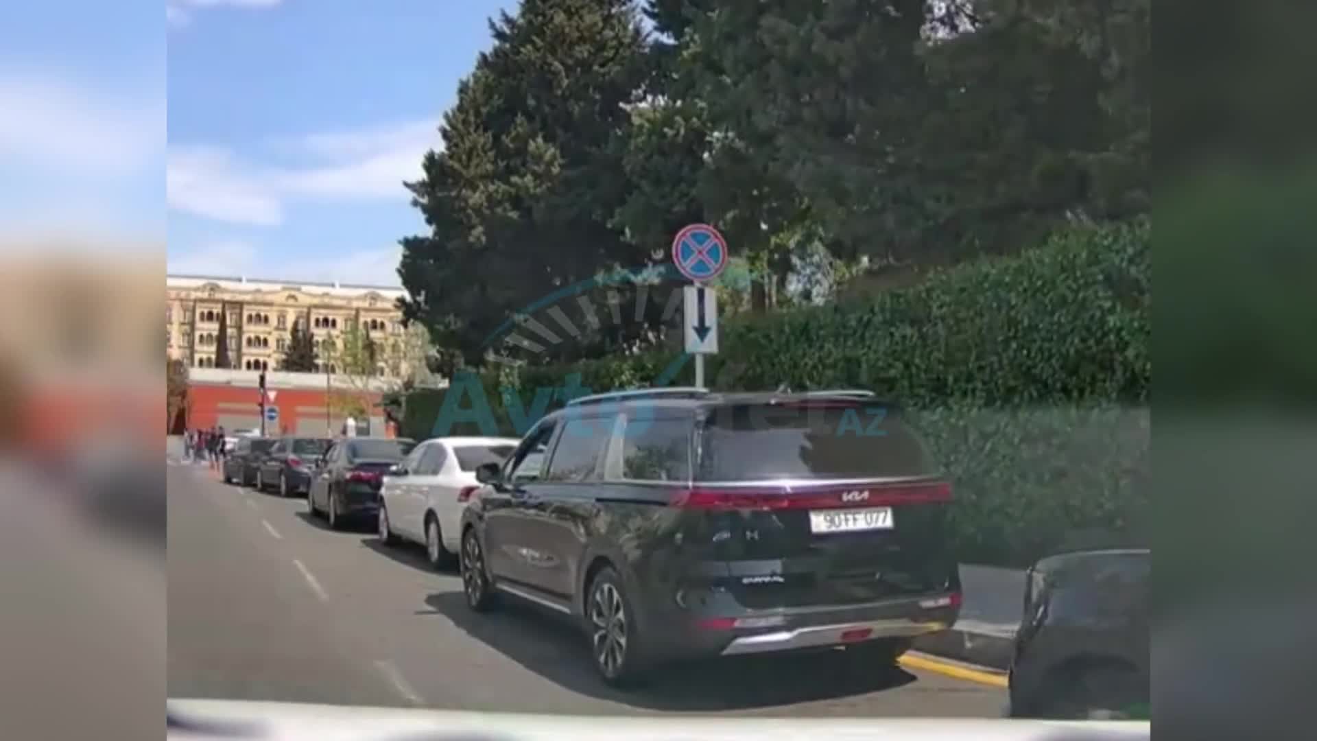 qayda pozan qadın övladını da təhlükəyə atdı