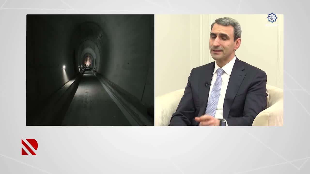 Horadiz-Ağbənd dəmir yolu xətti üzrə işlər 72 faiz icra olunub
