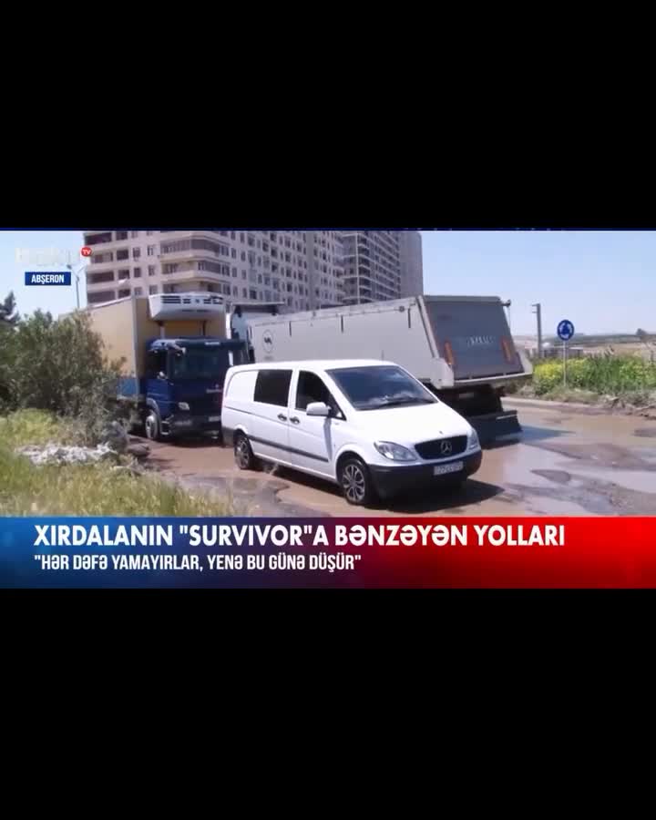 Tıxacın sonu görünmür, yolu düzəldən yoxdur, bezmişik