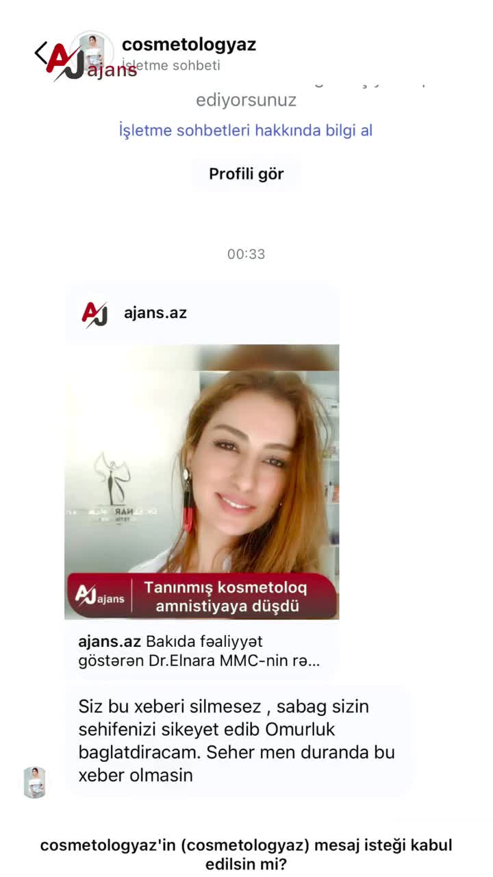 Səhər mən duranda bu xəbər olmasın