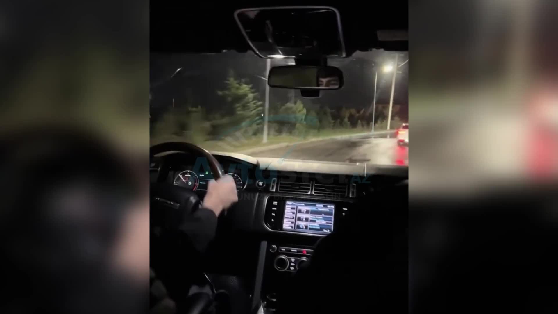 “Range Rover”lə əks yola çıxıb “hoqqa” verdi