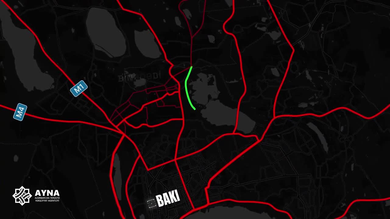  tıxacları azaldacaq YENİ AVTOMOBİL YOLU çəkilir 