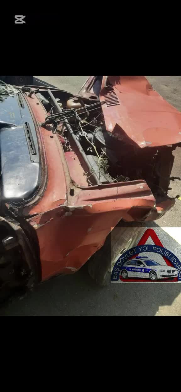 Dağlıq yolda dərəyə aşan maşının sürücüsü ÖLDÜ
