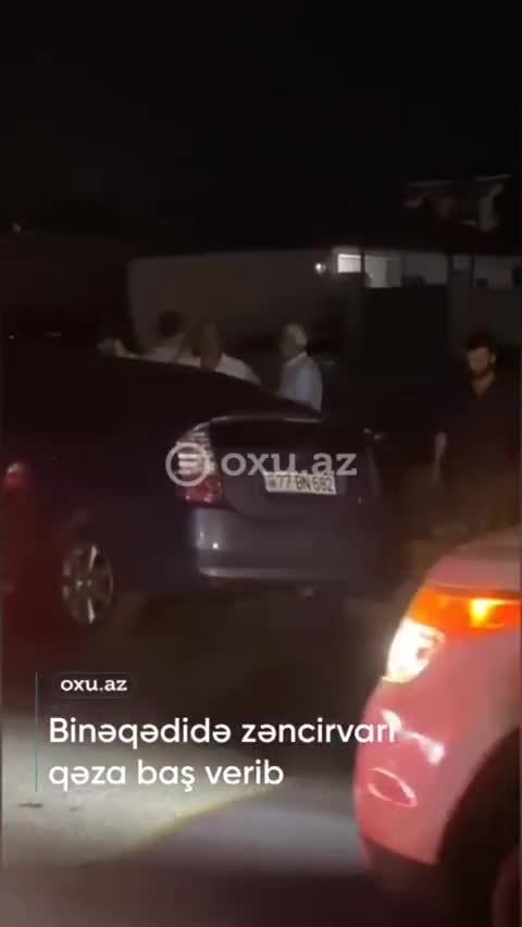 Xırdalan-Binəqədi yolunda zəncirvari qəza