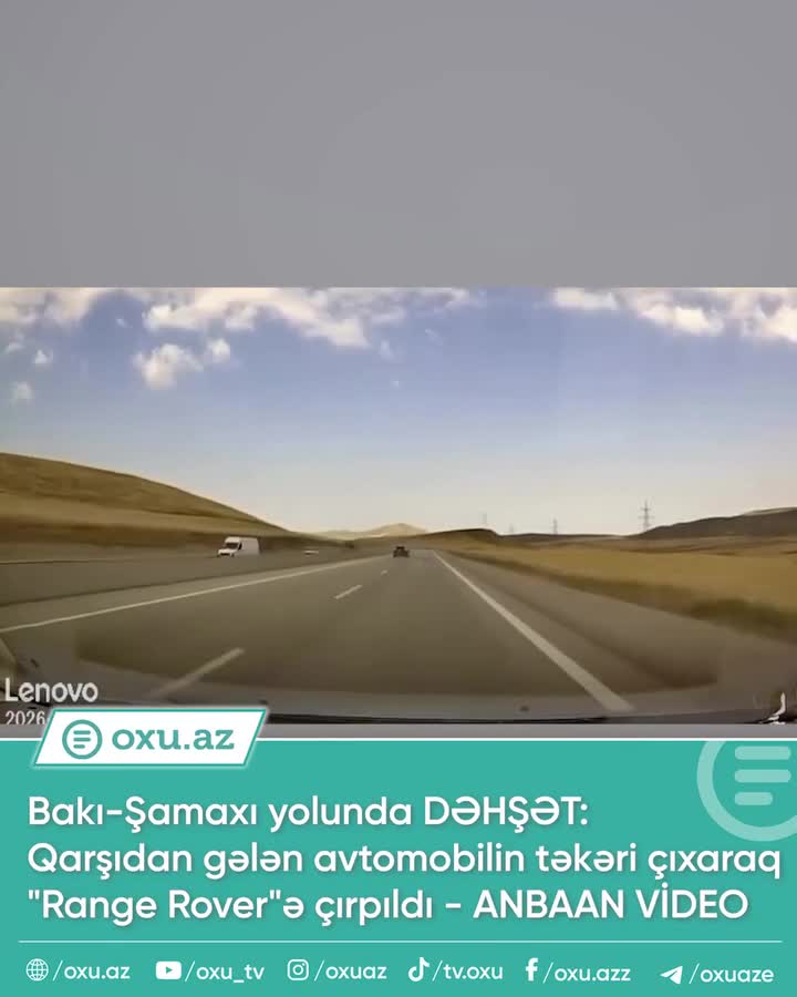 Bakı-Şamaxı yolunda DƏHŞƏT