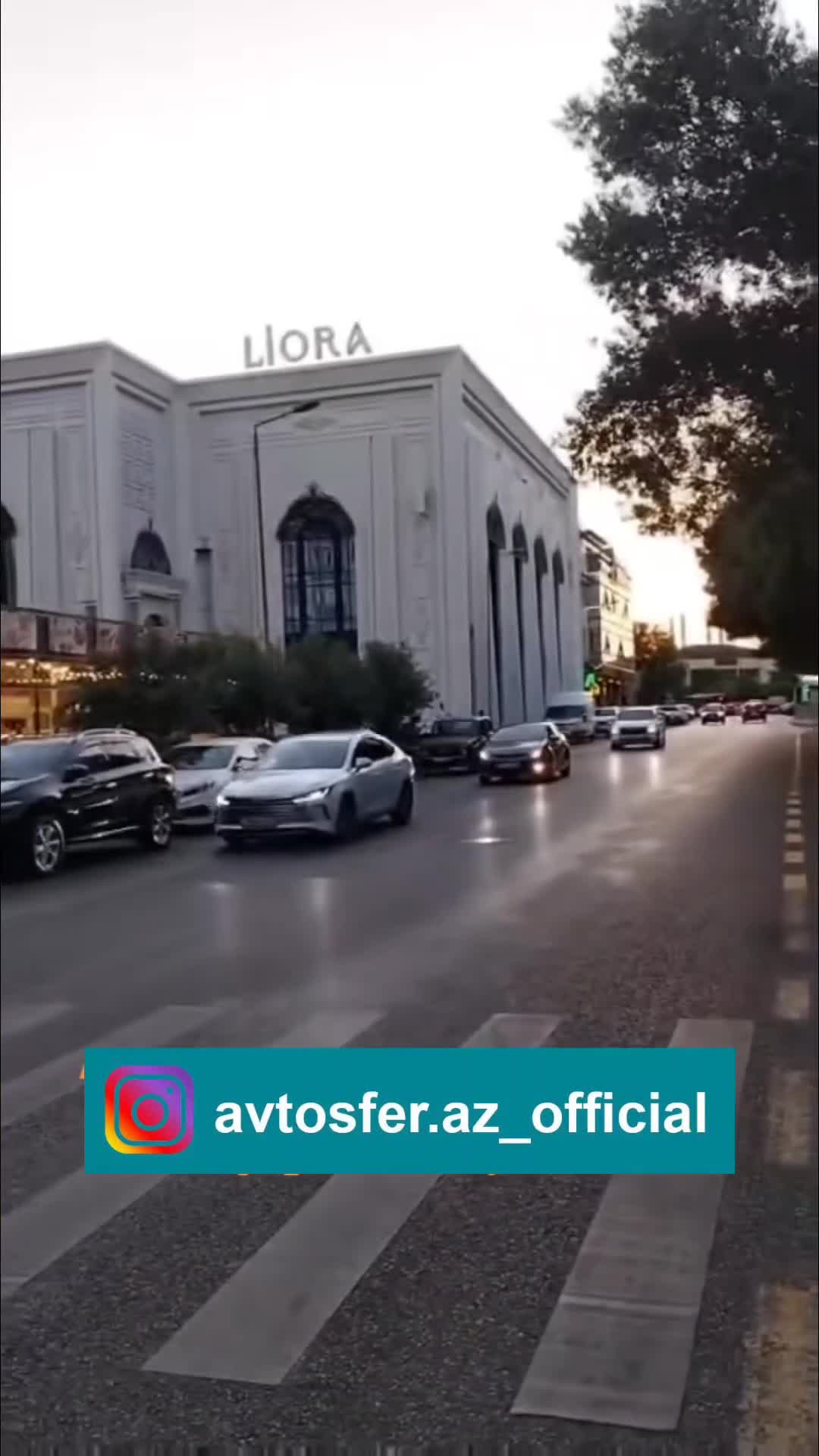 Bu küçədə diqqətli olun: Ağacın arxasında nişan var
