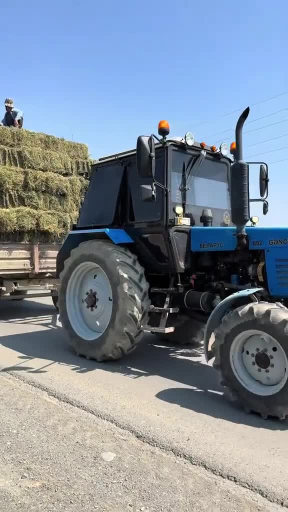 Traktora 8 qoşqu qoşan şəxs barədə tədbir görüldü