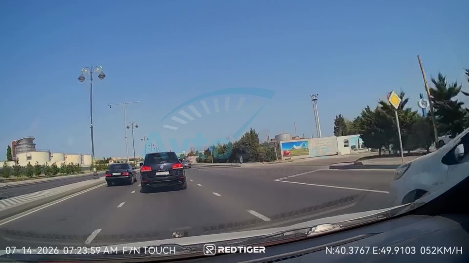 Nasaz “QAZ” prospektdə təhlükə yaratdı 