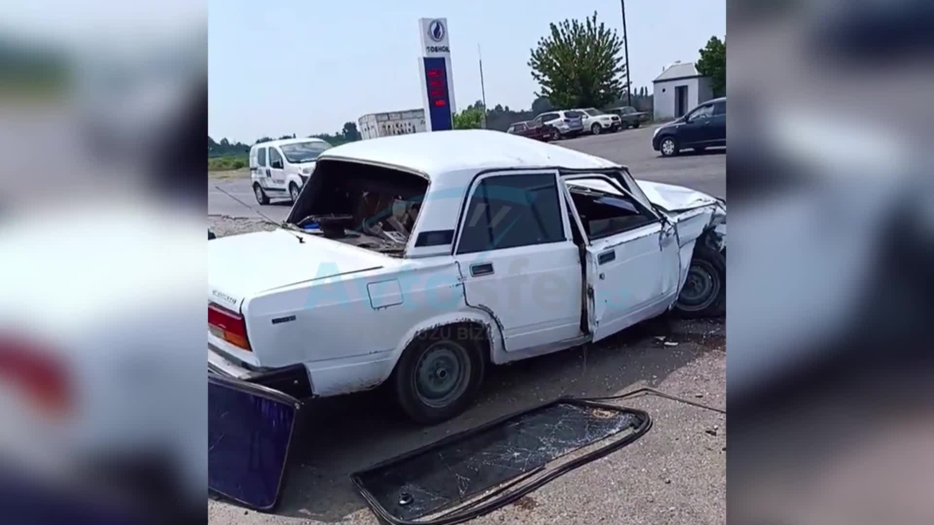 Beyləqanda “VAZ” və “UAZ” toqquşdu, xəsarət alan var