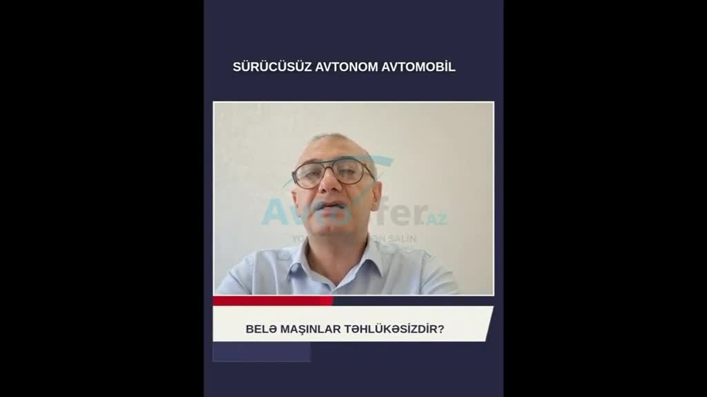 Avtonom avtomobillər qəza riskini azaldacaq?