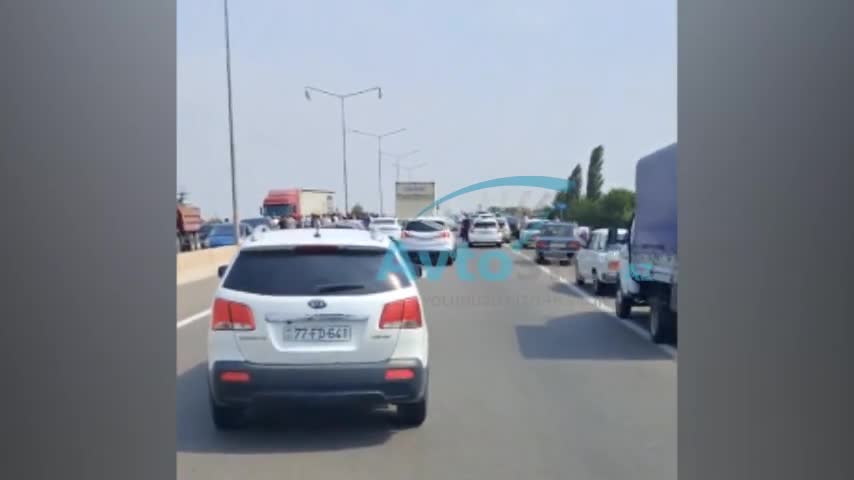Şəmkirdə qəza