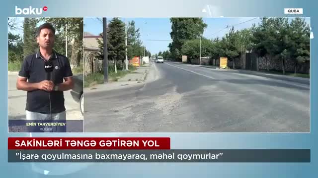 Qadağaya məhəl qoymayan sürücülər sakinləri təngə gətiriblər
