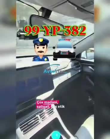  Yol polisinin nəzakətli davranışı rəğbət qazandı