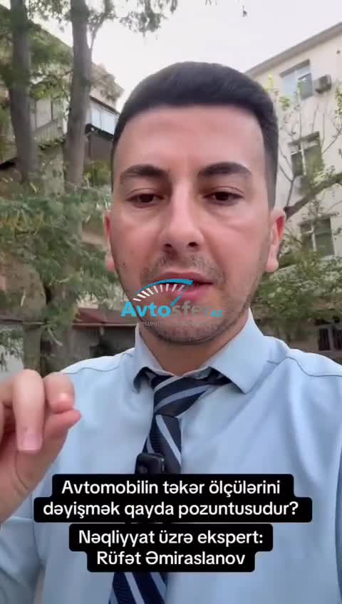 Təkər ölçüsünü dəyişən sürücülərə XƏBƏRDARLIQ