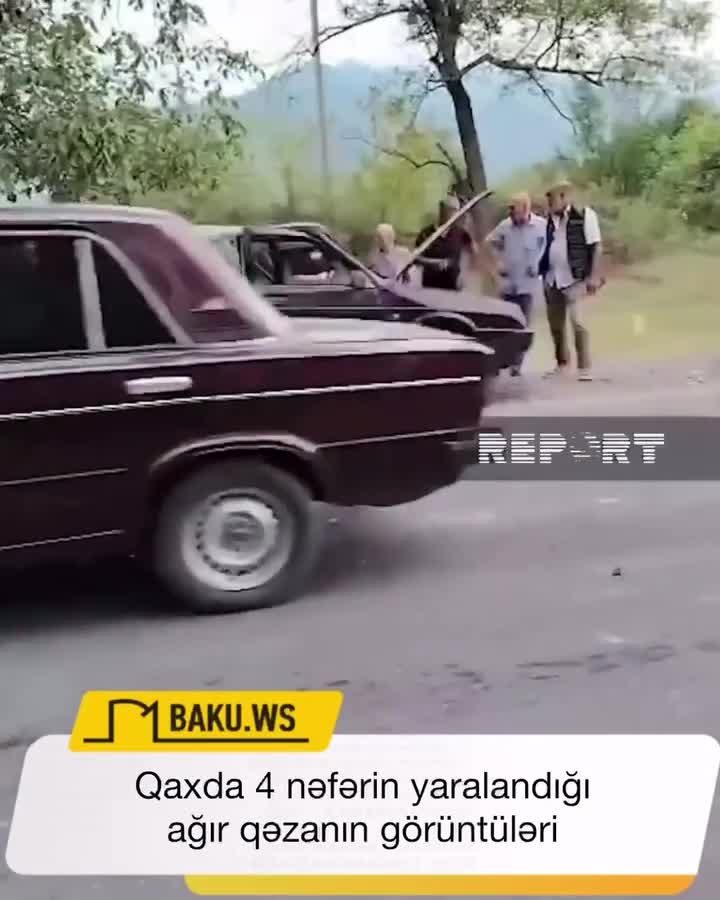 qaxda agir qeza