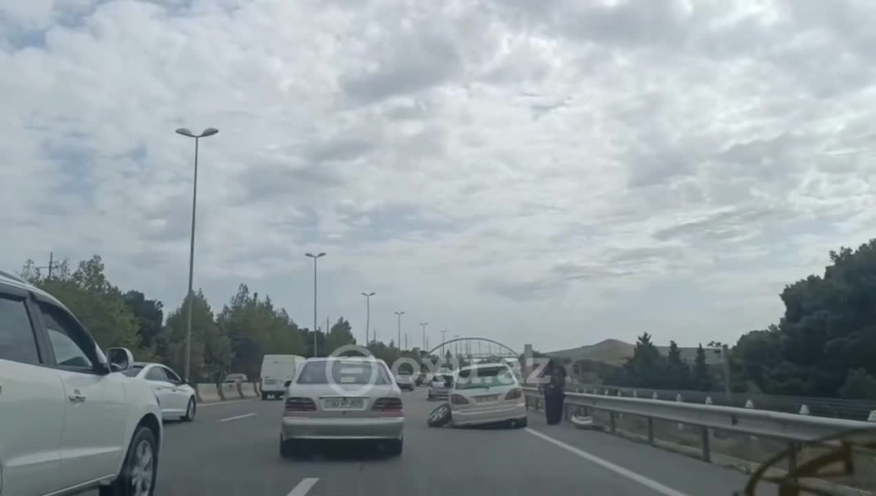 Bakı-Sumqayıt yolunda qəza