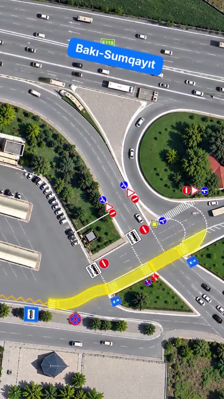 Avtobusların Bakı-Sumqayıt yoluna çıxışı 1 kilometr qısaldı