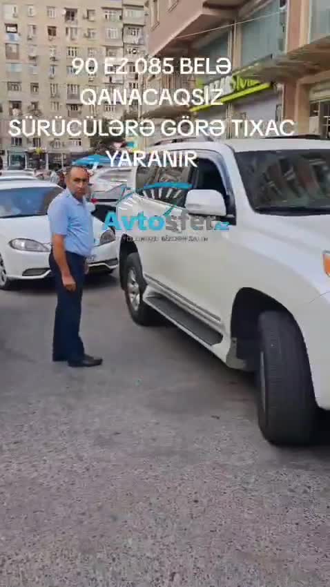 Avtomobili elə yerdə saxladı ki, digər avtomobillər çıxa bilmədi