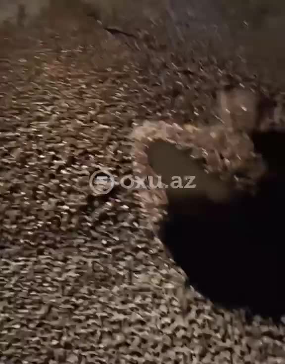 Sürücülər qəza təhlükəsi ilə üz-üzədir