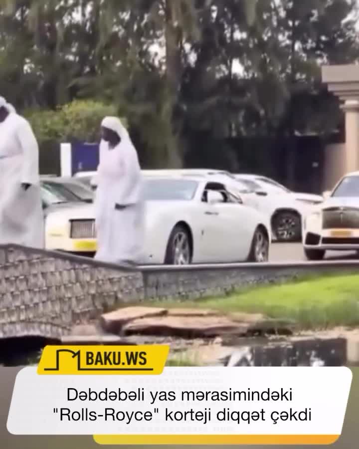 Dəbdəbəli yas mərasimi