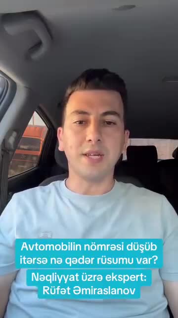Avtomobilin nömrəsi itərsə, eynisini almaq mümkündürmü