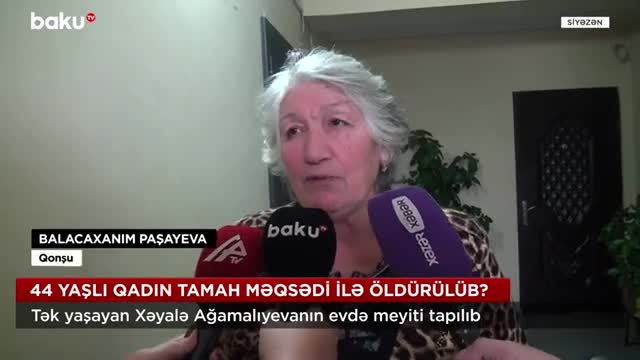 Siyəzəndə dəhşətli cinayət Bütün qonşular çox təəssüflənir